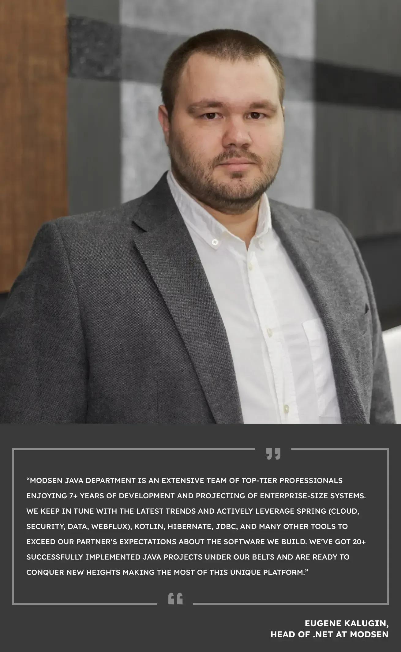 Eugene Kalugin Eugene Kalugin